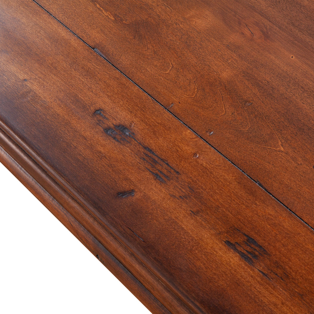 43" Chestnut Wood Dining Table