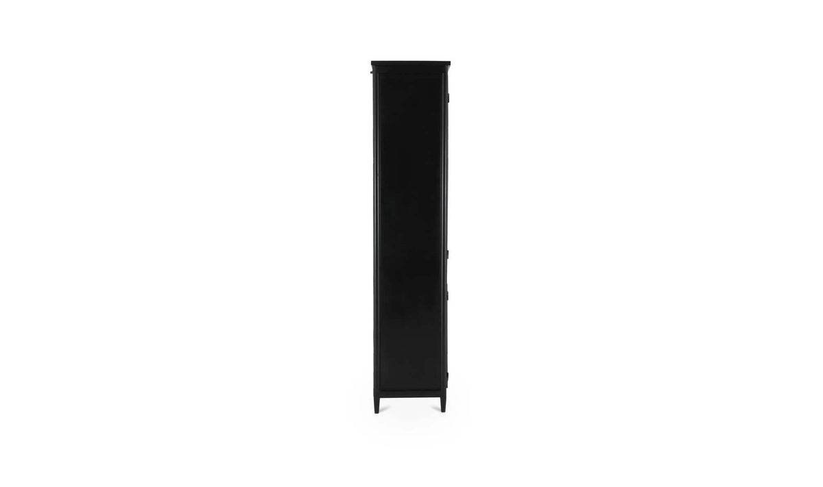 48.5" Black Iron Tall Cabinet