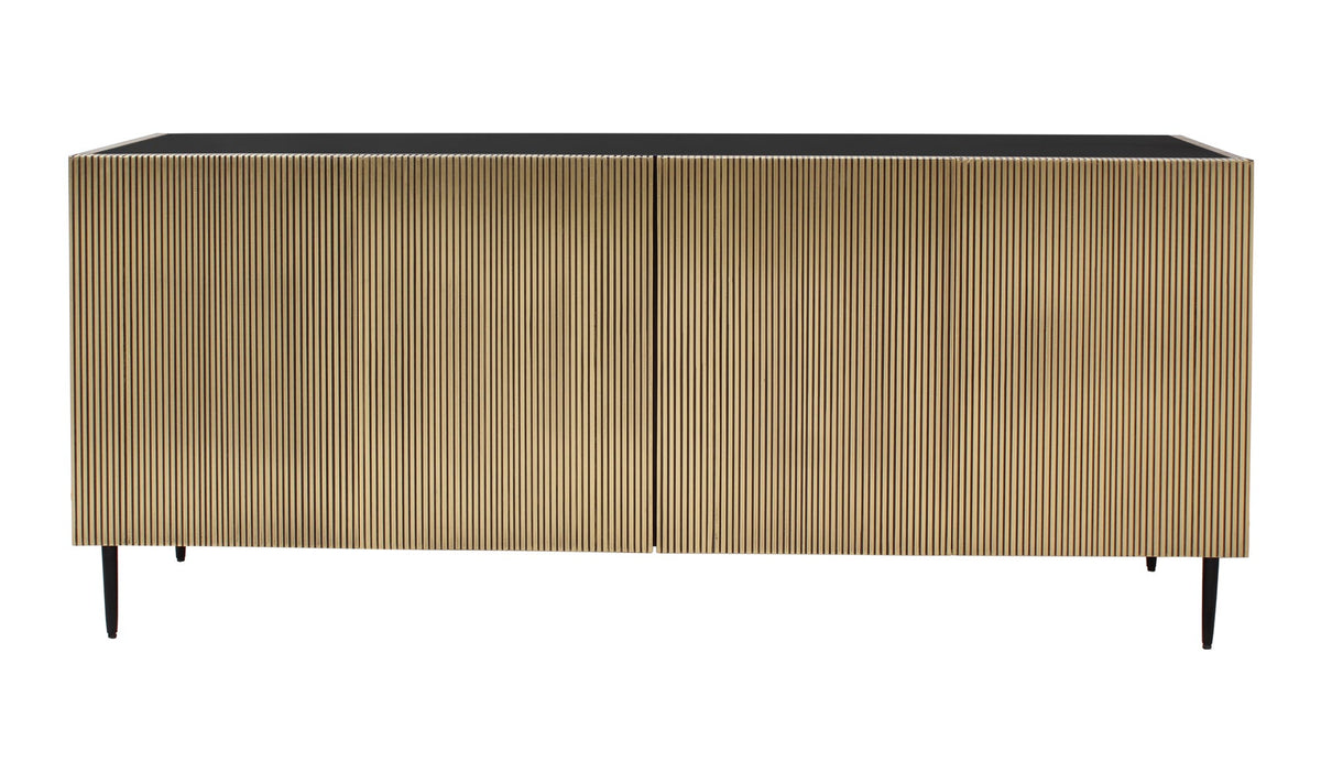 72" Brass Sideboard