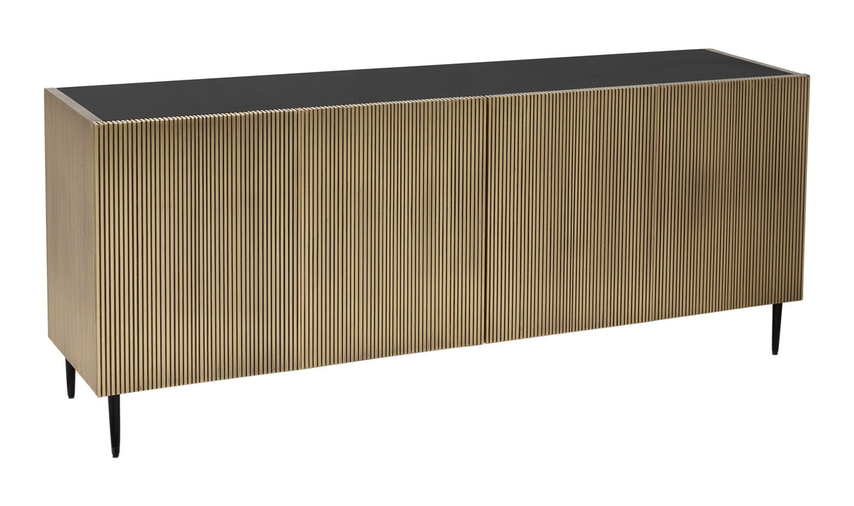 72" Brass Sideboard