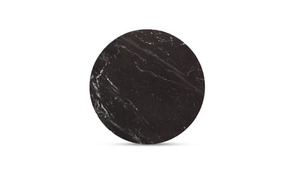 40" Black Marble Coffee Table