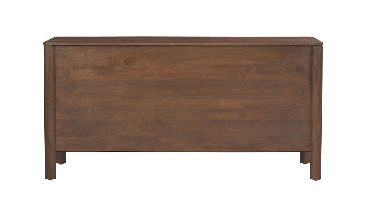 60" Vintage Brown Mango Wood Sideboard