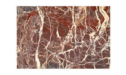 40" Rosso Levanto Marble Coffee Table