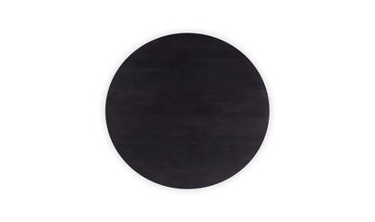 42" Black Acacia Coffee Table
