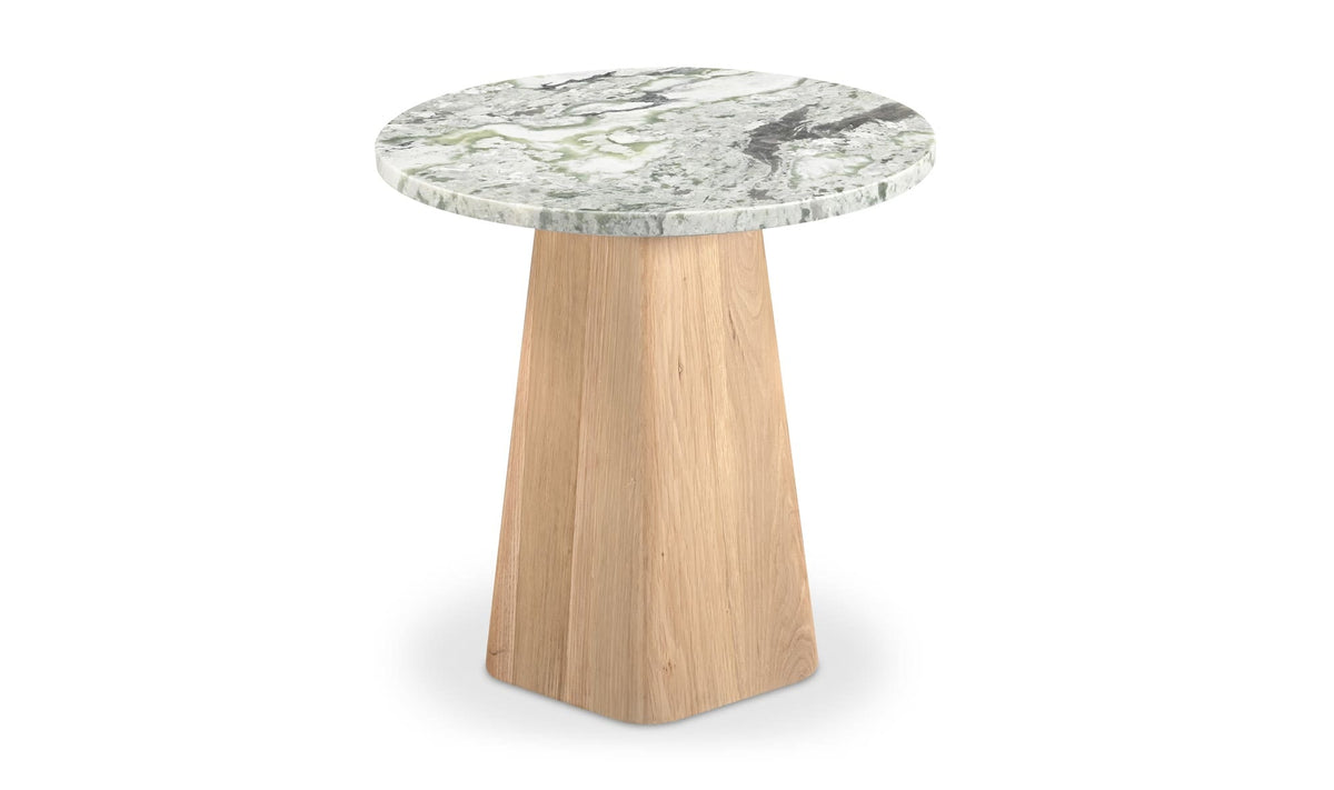 20" Green Onyx Marble Side Table