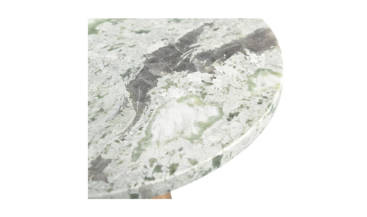 20" Green Onyx Marble Side Table