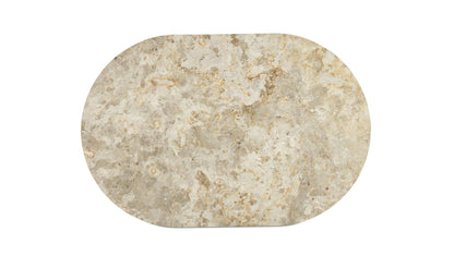 54" Panther Stone Marble Coffee Table