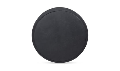 48" Black Concrete Coffee Table