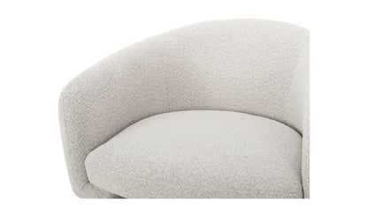 27.5" Oyster Upholstered Accent Chair