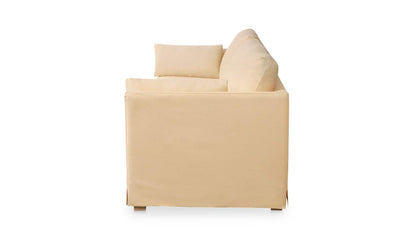 94" Wheat Upholstered Sofa