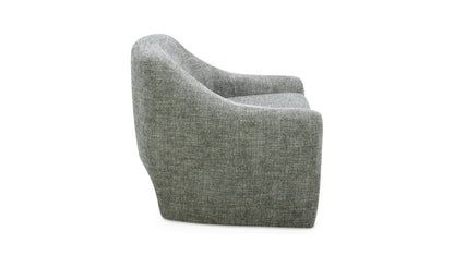 33.75" Slated Moss Upholstered Accent Chair
