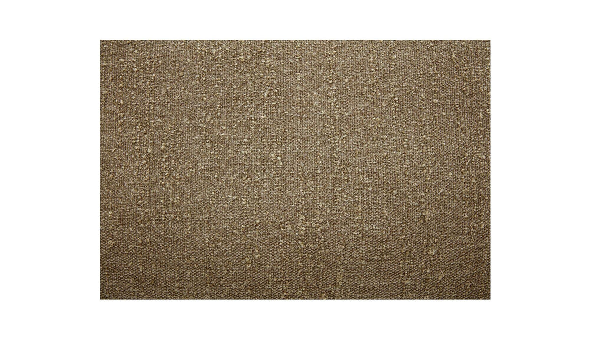33.07" Jute Upholstered Swivel Accent Chair