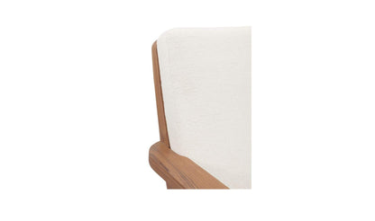 30" Off White Upholstered Accent Chair