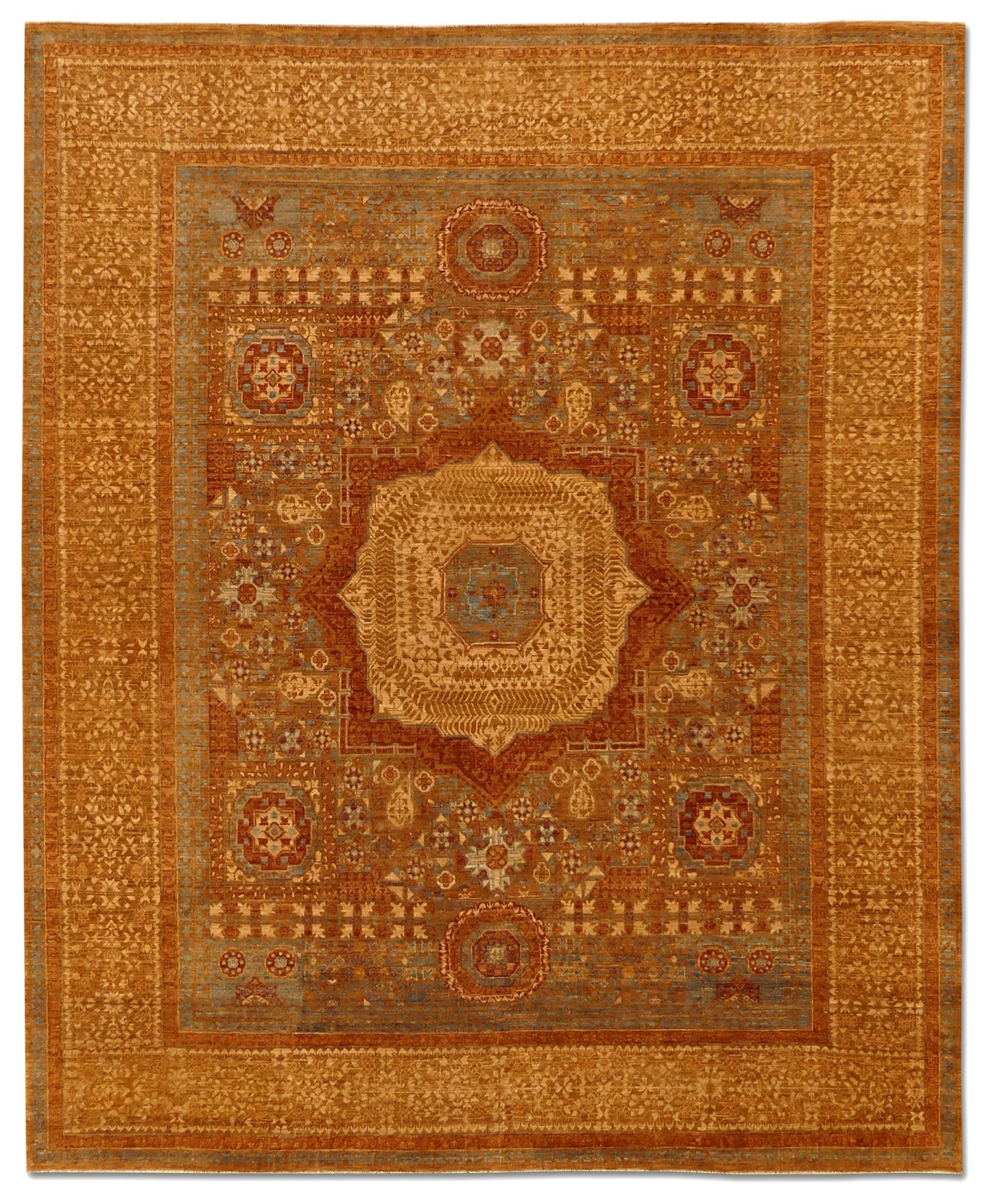 Cairo Mamluk Traditional Elegance Wool Rug Cairo Mamluk MP5001 - 8 x 10