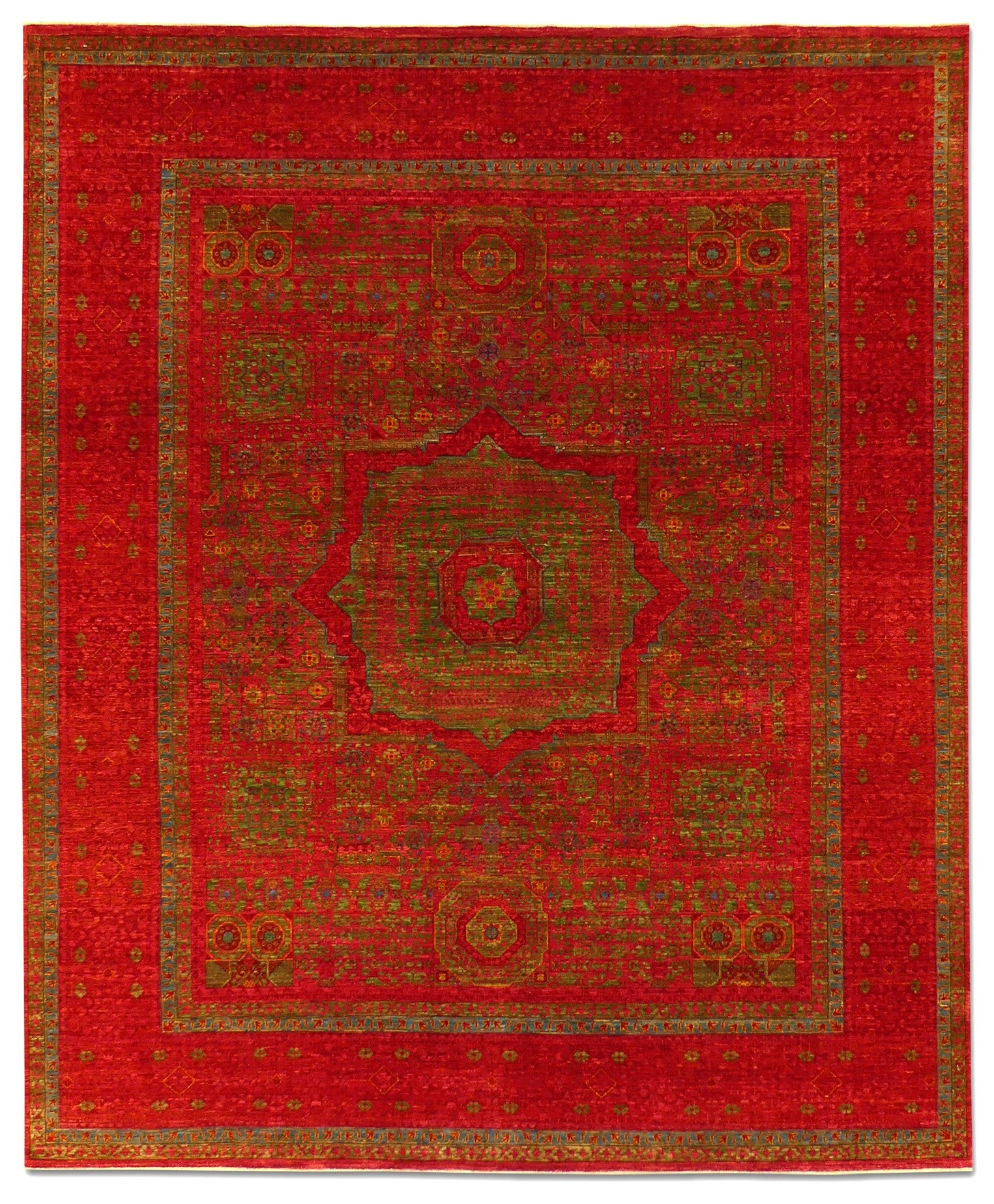 Mamluk Elegance Wool Rug Mamluk MP5017 - 8'1"x9'9"