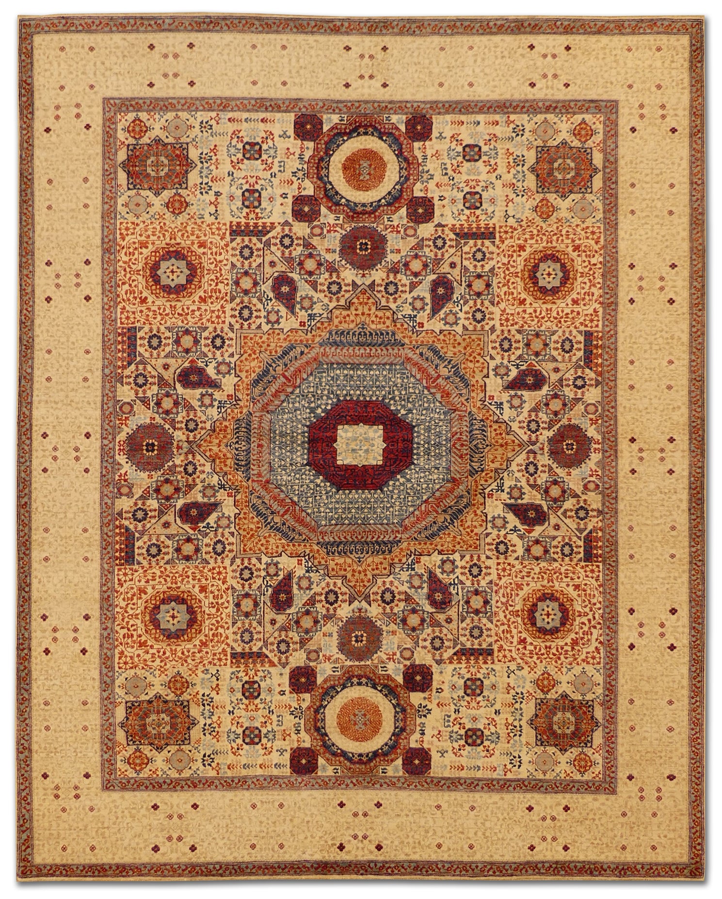 Regal Mamluk Masterpiece Wool Area Rug Sultanate Mamluk MP5021 - 7'10"x9'9"