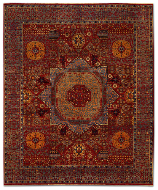 Sultanate Mamluk Traditional Wool Rug Sultanate Mamluk MP5022 - 8 x 10