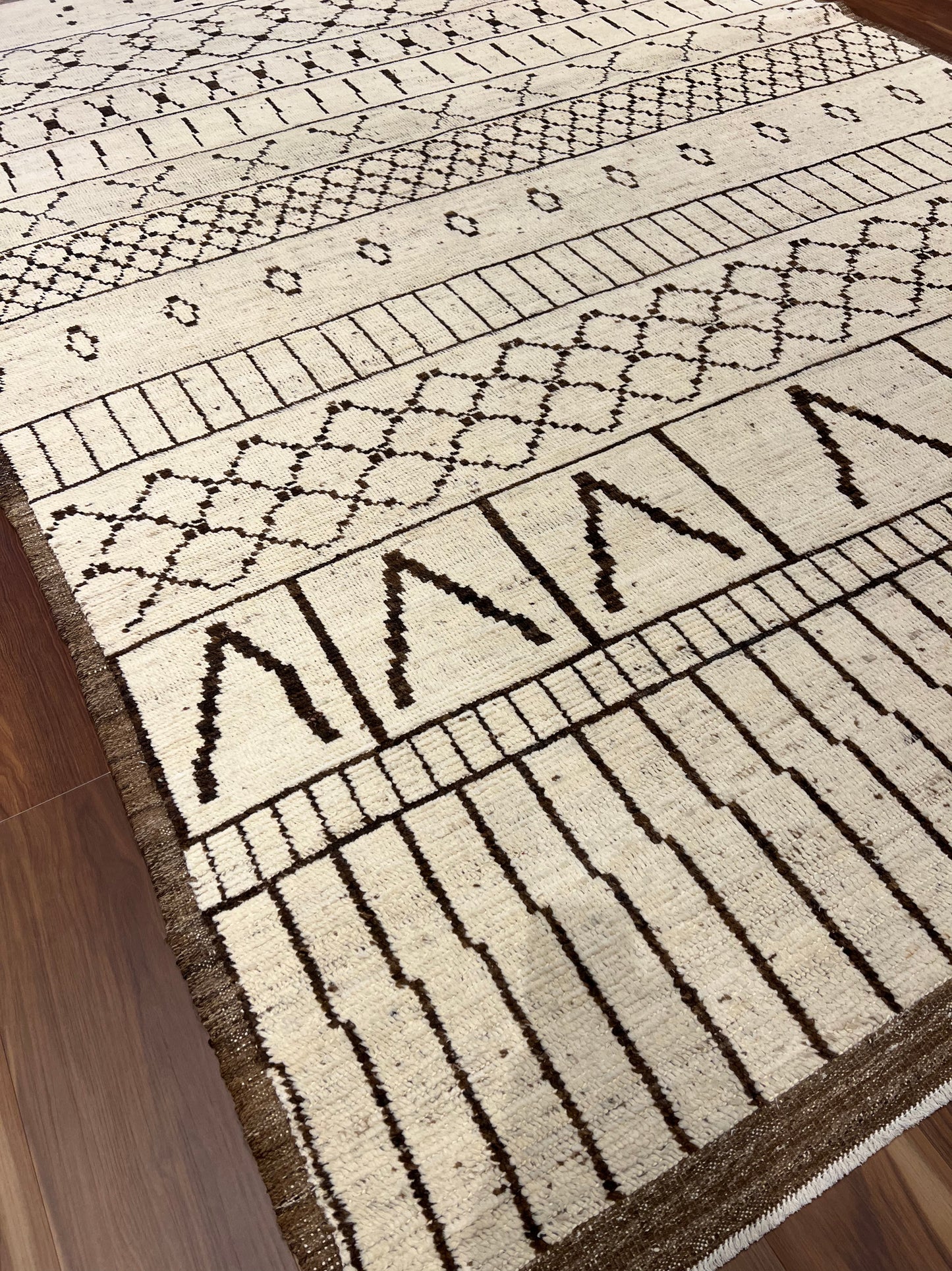 Vintage Moroccan Casa Blanca Wool Rug MP5023 - 8.1 x 11.3