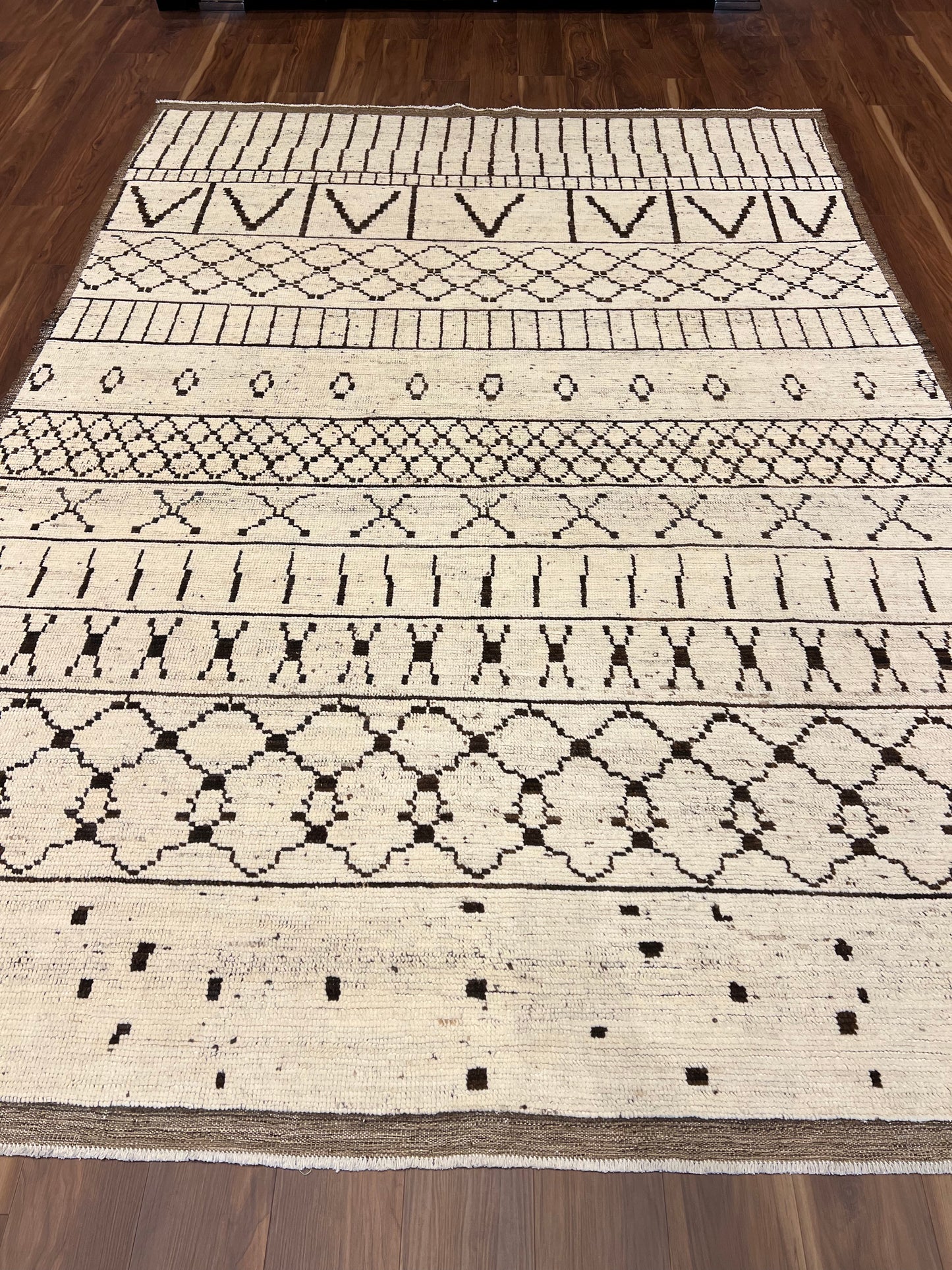 Vintage Moroccan Casa Blanca Wool Rug MP5023 - 8.1 x 11.3