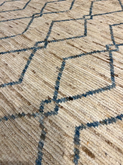 Subtle Elegance Moroccan Lattice Wool Rug Moroccan MP5291 - 8.3 x 10.2