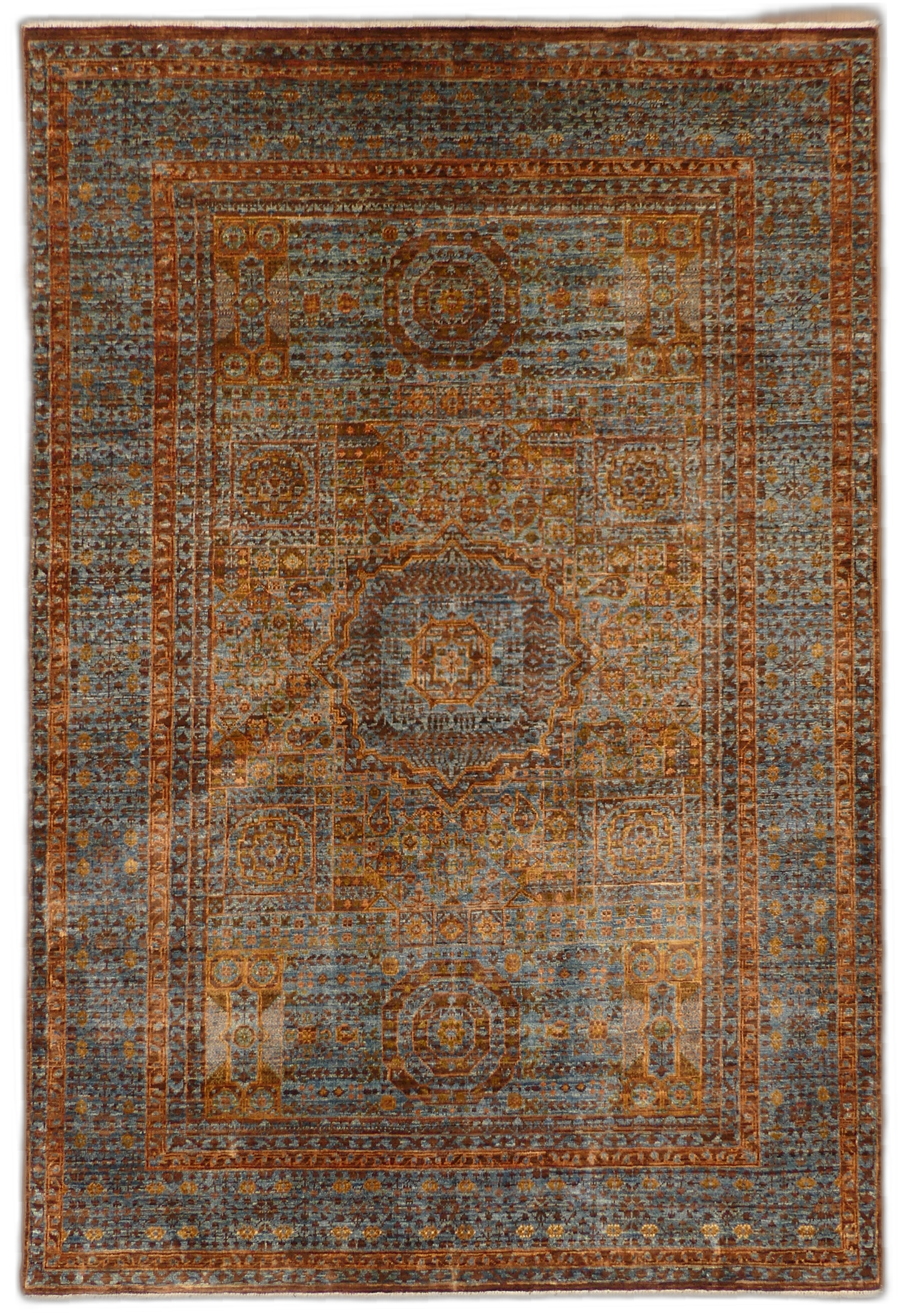 Royal Mamluk Treasure Wool Rug MP5576 - 4 x 6