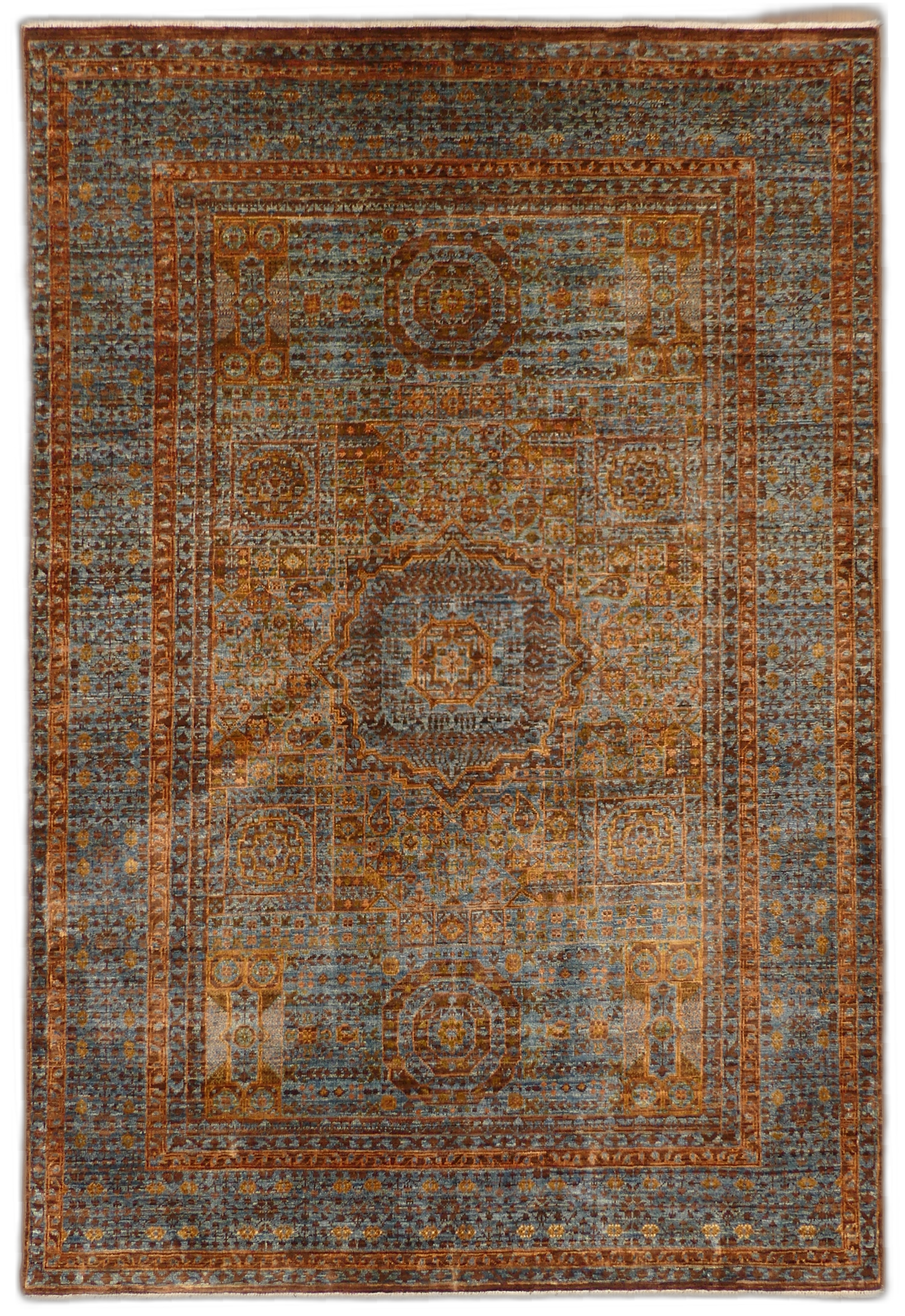 Royal Mamluk Treasure Wool Rug MP5576 - 4' x 6'