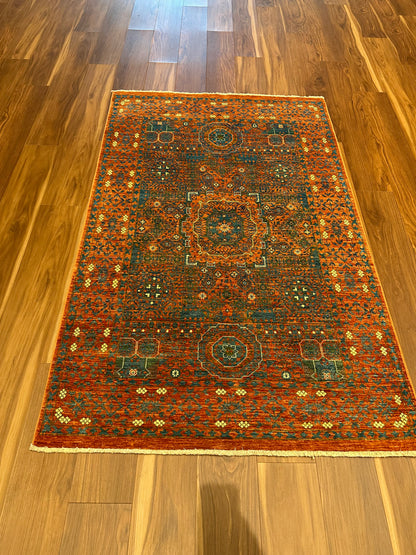 Sultanate Mamluk Heirloom Wool Rug MP5577 - 4.1 x 6.5