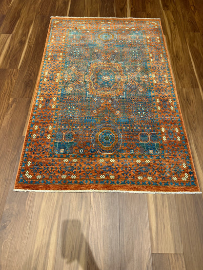Sultanate Mamluk Heirloom Wool Rug MP5577 - 4.1 x 6.5