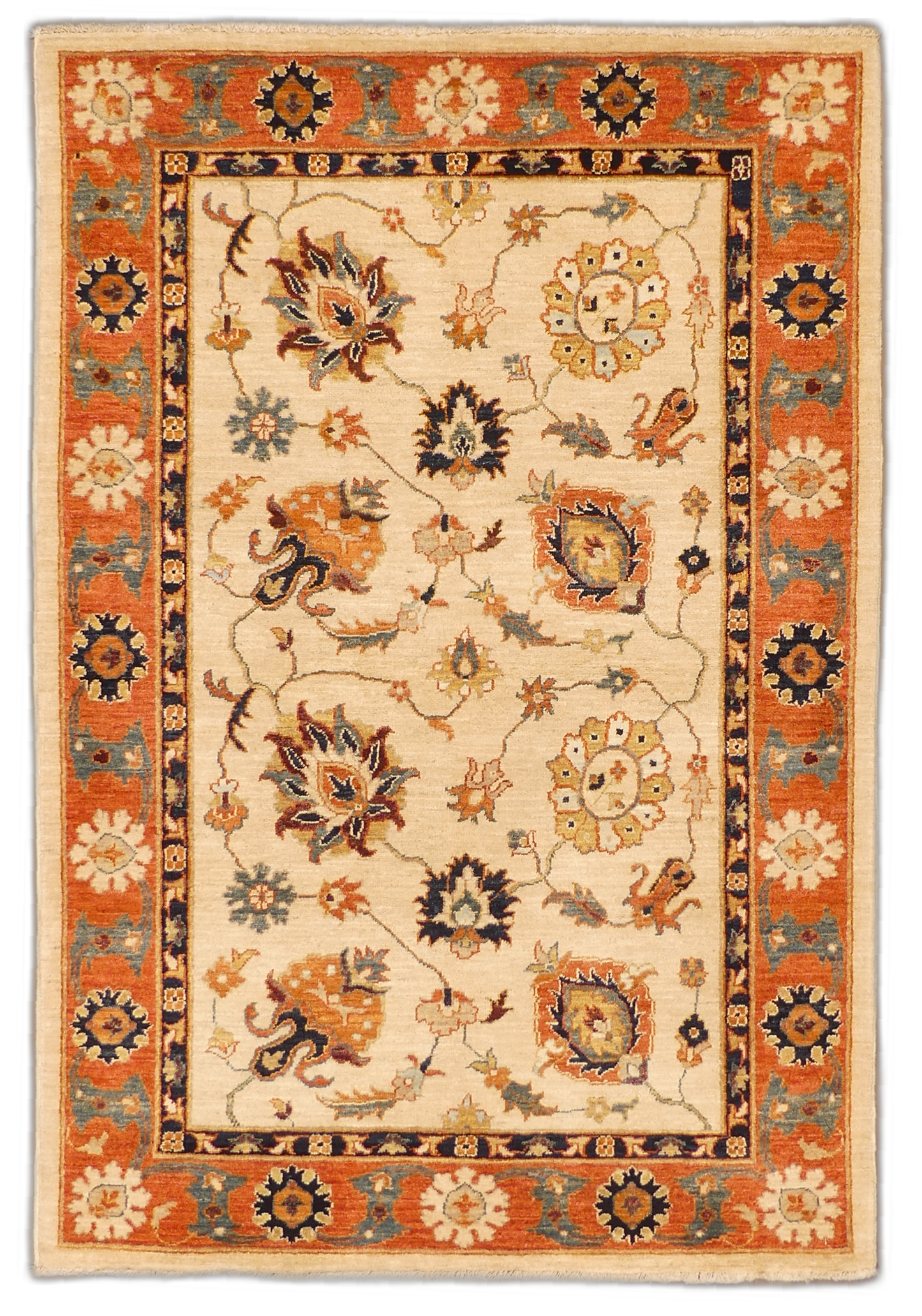 MP5583 [Heriz] Heriz Elegance Wool Rug - 4 x 6