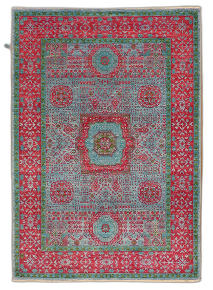 Sultanate Mamluk Wool Rug MP5585 - 4.3 x 6.1