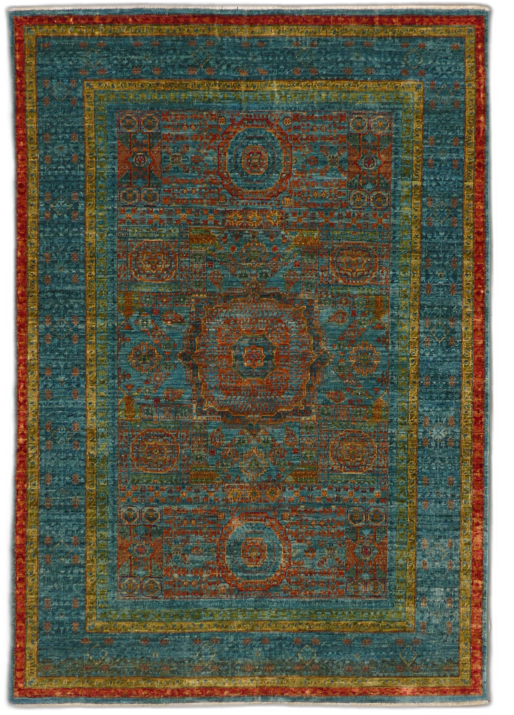 Sultanate Mamluk Wool Masterpiece MP5591 - 4'1" x 5'9"