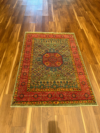 Sultanate Mamluk Wool Rug MP5592 - 4.1 x 5.9