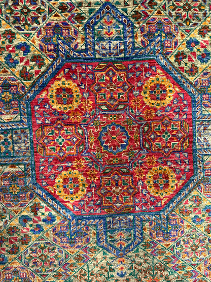 Sultanate Mamluk Wool Rug MP5592 - 4.1 x 5.9