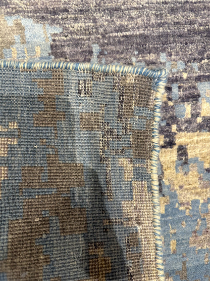 Elegance Abstract Wool & Silk Rug MP5593 - 4.2 x 6.4
