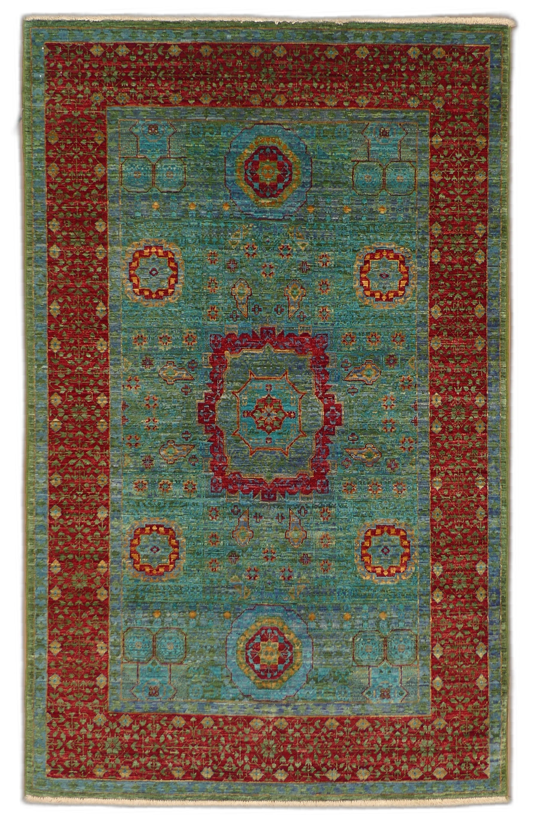 Sultanate Mamluk Wool Masterpiece MP5614 - 3'11" x 6'2"