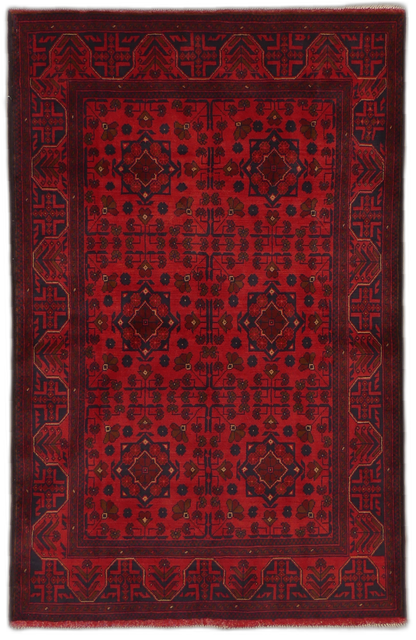 Traditional Bukhara Wool Rug MP5660 - 3.11 x 6.3