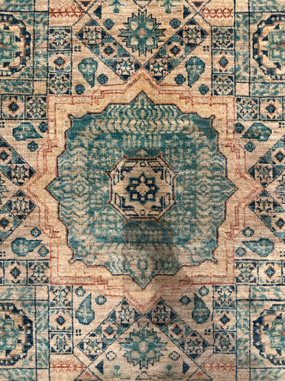 Historic Sultanate Mamluk Wool Rug MP5663 - 4 x 5.11