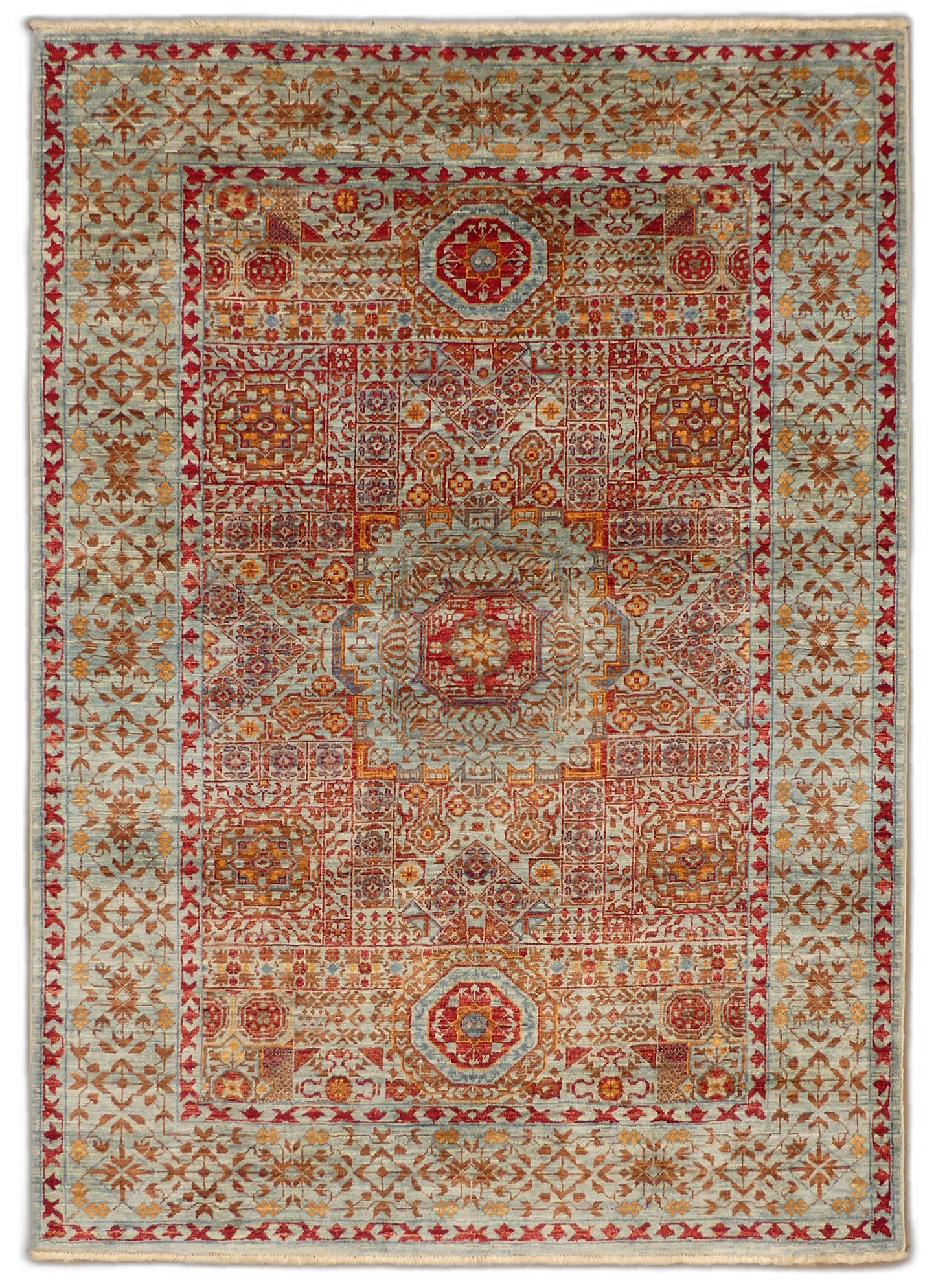 Sultanate Mamluk Heirloom Wool Rug MP5670 - 4 x 6