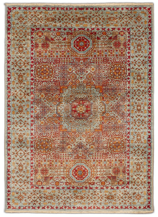 Sultanate Mamluk Heirloom Wool Rug MP5670 - 4 x 6