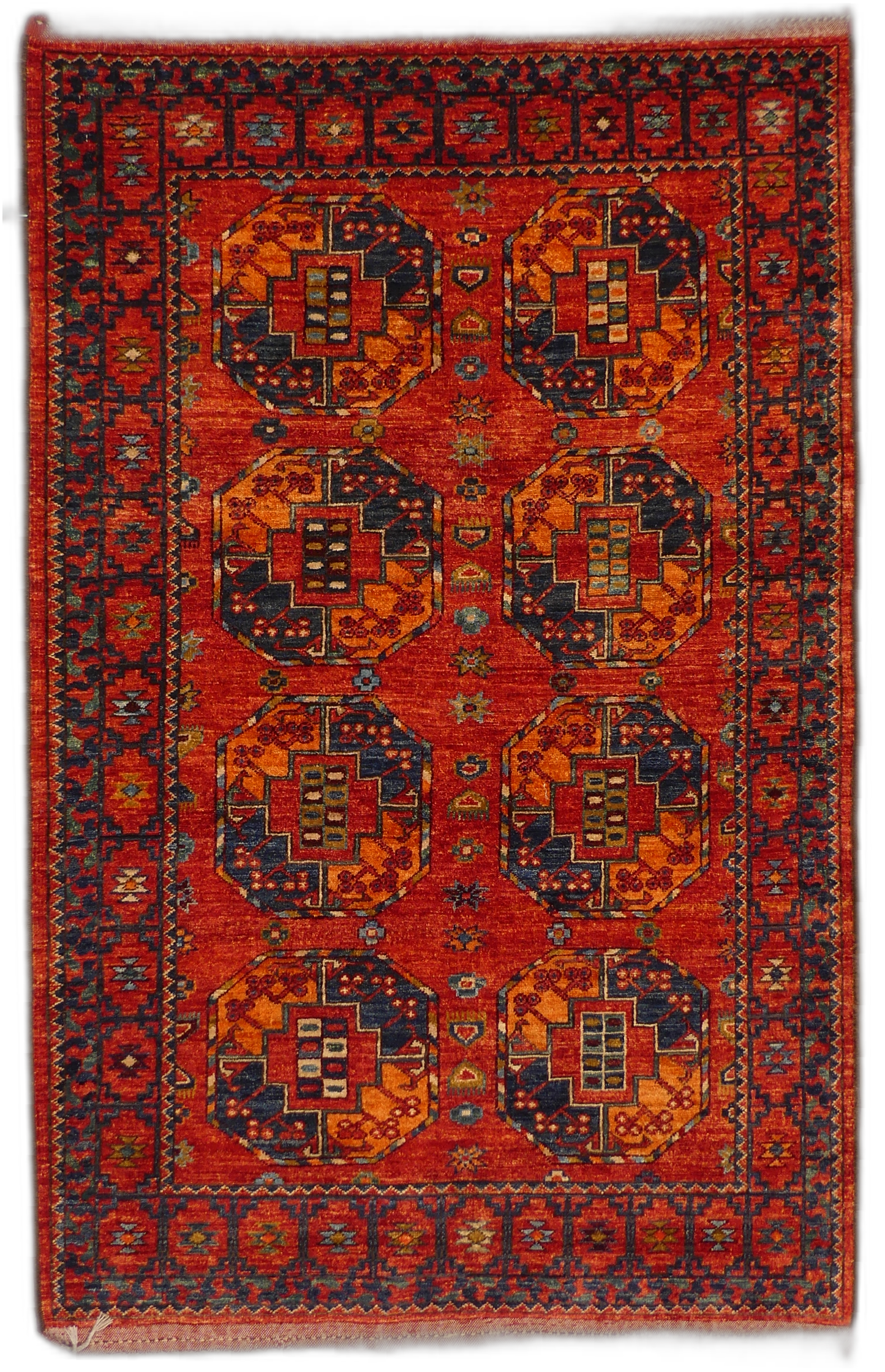 MP5673 [Ersari] Ersari Traditional Geometric Wool Rug