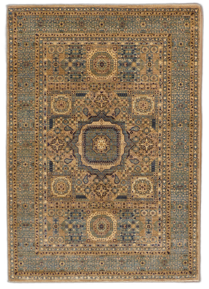 Sultanate Mamluk Grandeur Wool Rug MP5675 - 4.2 x 5.11