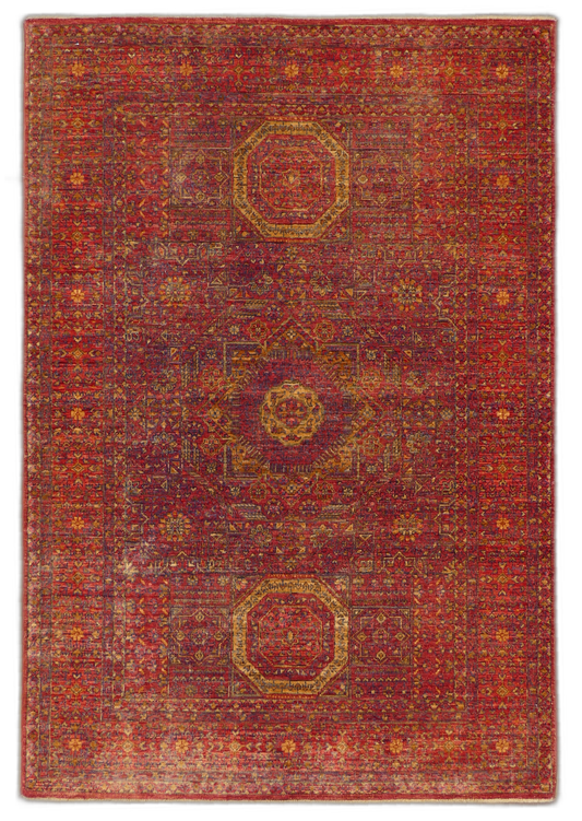 Historic Sultanate Mamluk Wool Rug MP5679 - 4 x 6