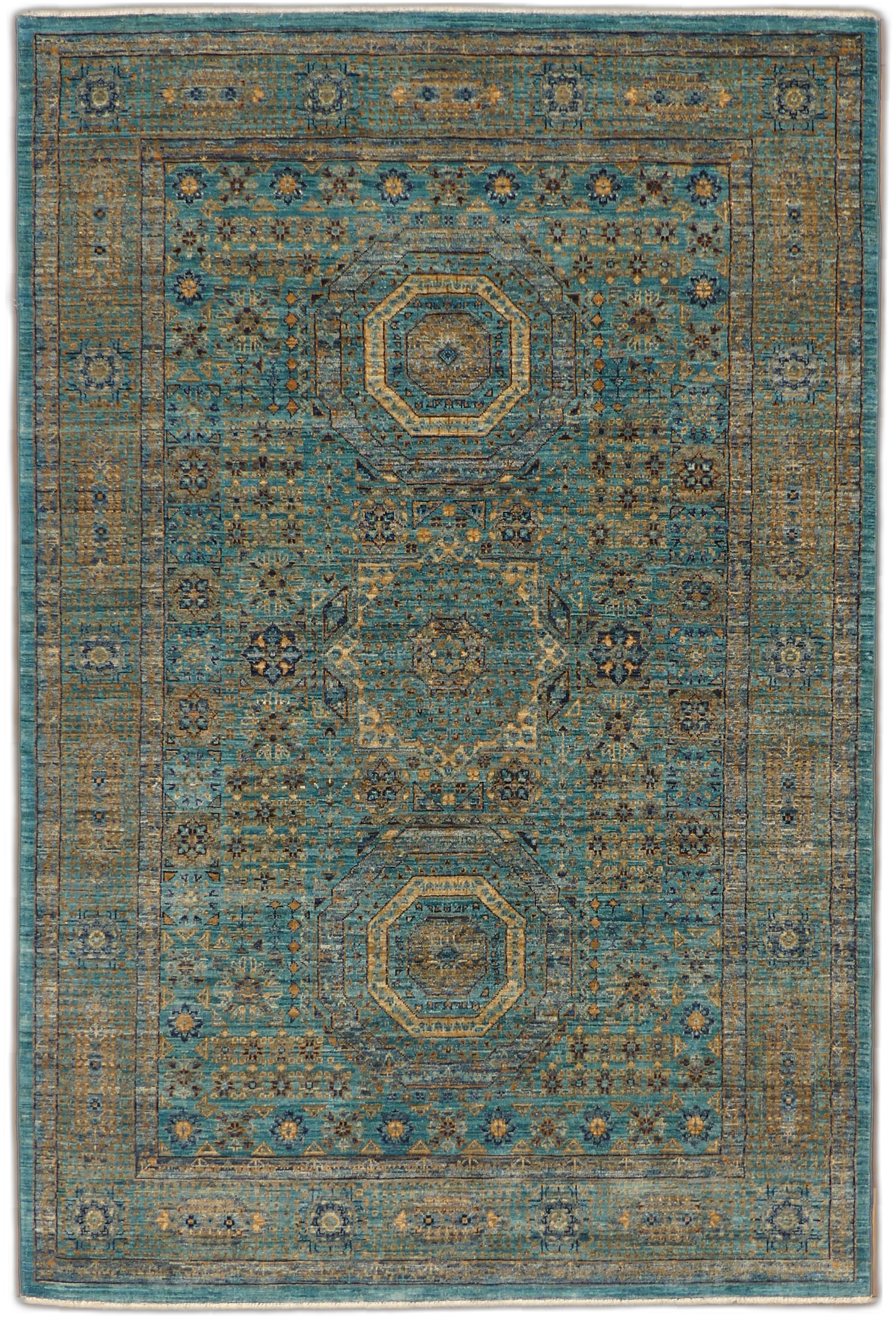 Sultanate Mamluk Woolen Splendor MP5680 - 4' x 6'