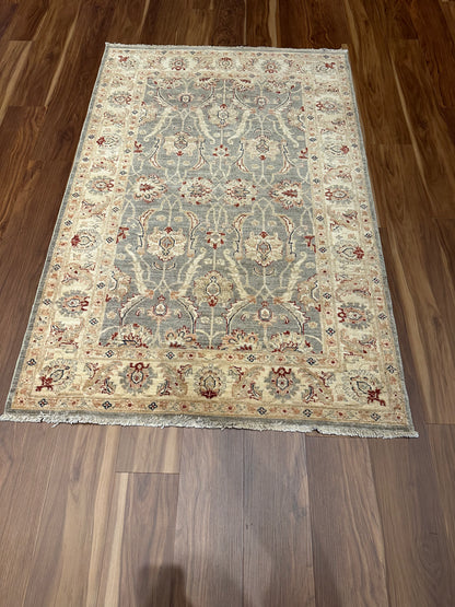 Traditional Usak Wool Rug MP5681 - 4.1 x 6.11