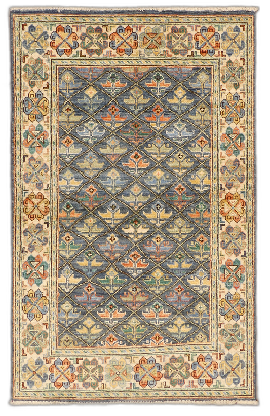 Nomadic Essence Traditional Wool Rug MP5682 - 4 x 6