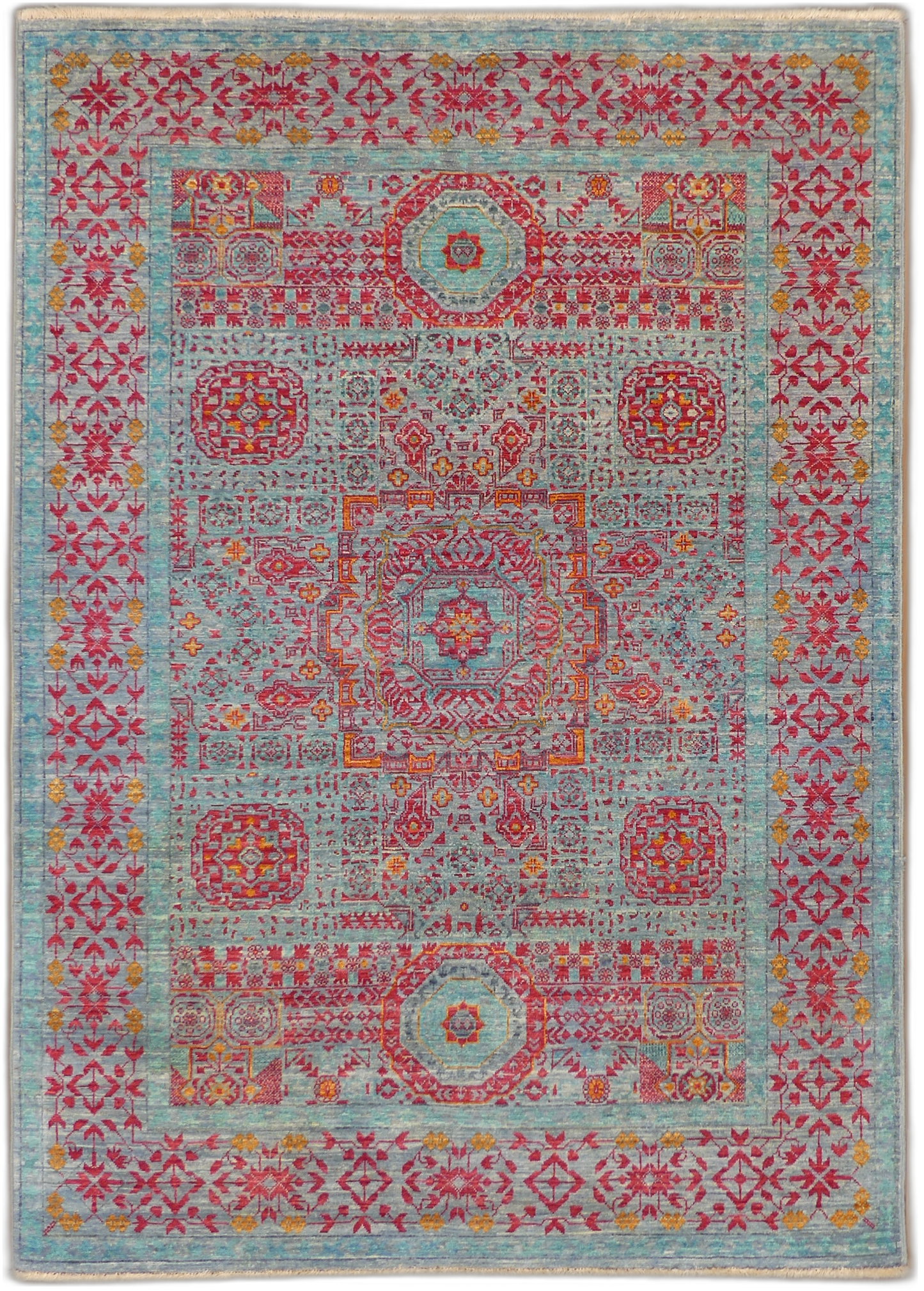 MP5686 [Sultanate Mamluk] Sultanate Mamluk Wool Rug - 4 x 6