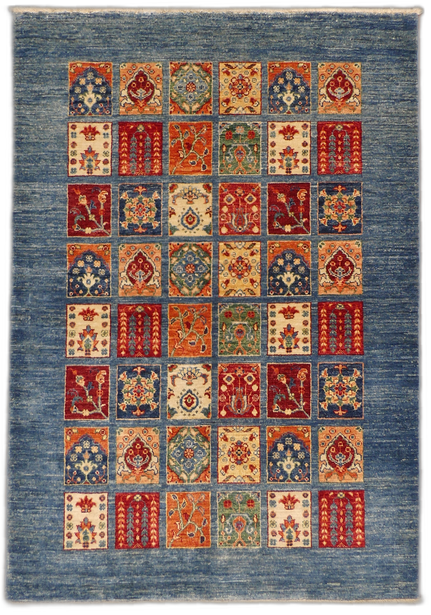 MP5702 [Bakhtiari] Bakhtiari Garden Panel Wool Rug - 4 x 6