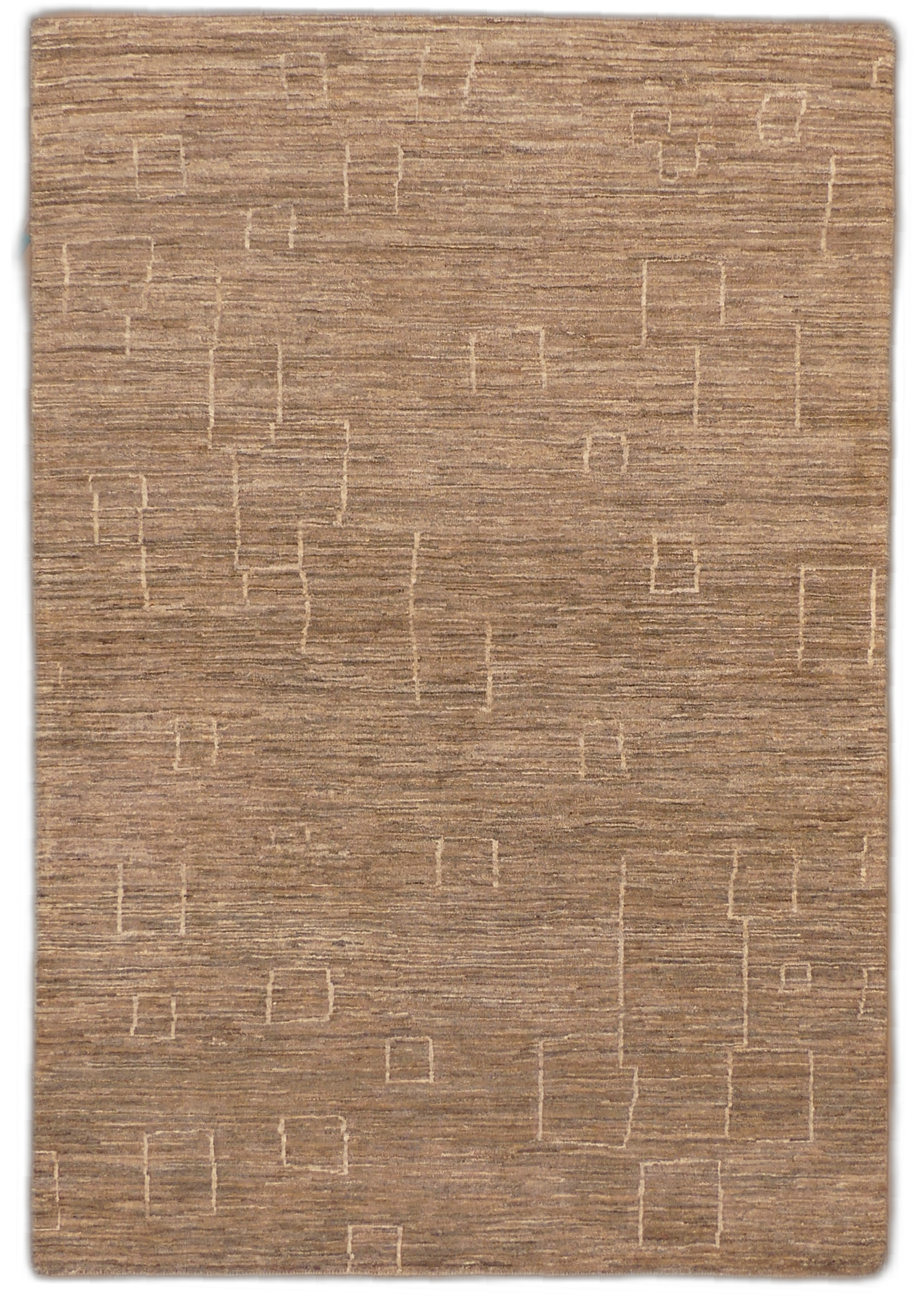 Contemporary Geometric Wool Comfort Rug MP5727 - 3'11" x 5'10"