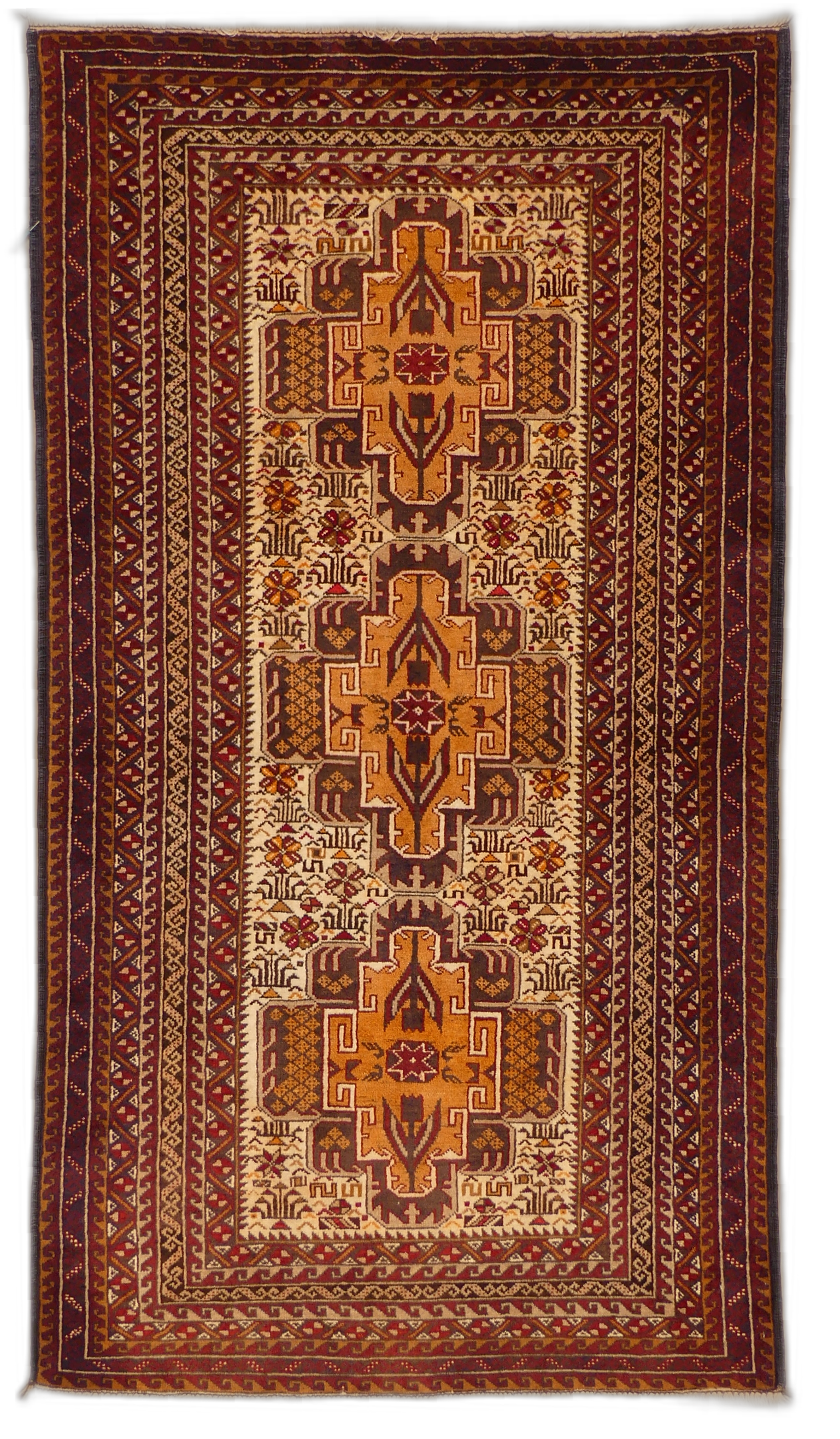 Belouch Heritage Wool Rug MP5731 - 3'7" x 6'6"