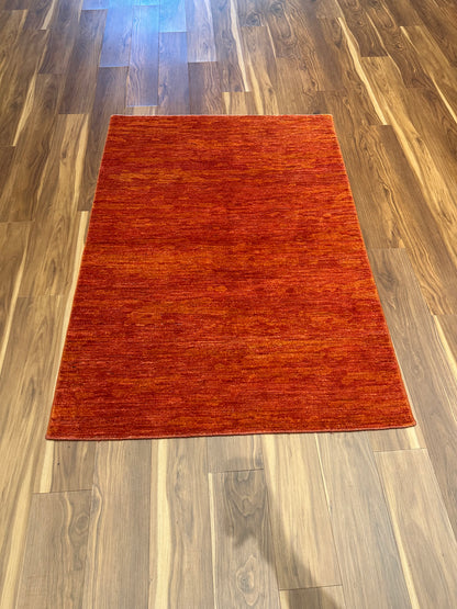 Crimson Dusk Modern Wool Rug MP5736 - 4.1 x 5.10
